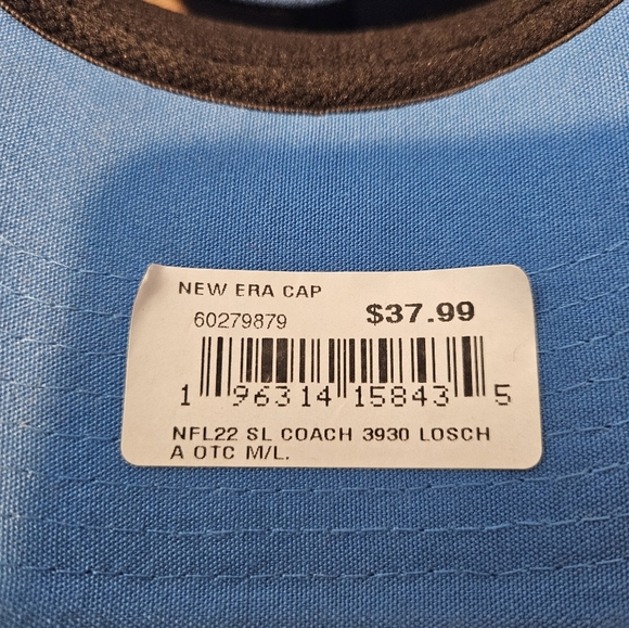 LA Chargers AFC fitted hat. NEW. 39thirty Brand. - Picture 3 of 5